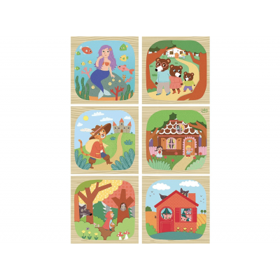 Drvene kocke - 6 dječjih priča