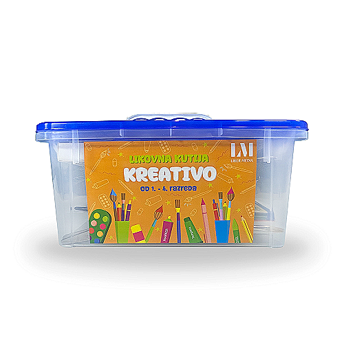 Likovna kutija Kreativo - od 1. - 4. razreda