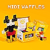 Midi waffle, 150 kom