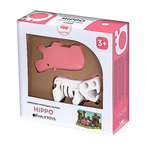 Halftoys magnetna figura Hippo